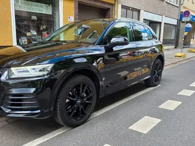 Używany Audi Q5 S-Line 299 KM (219 kW) 2020 Czarny SUV