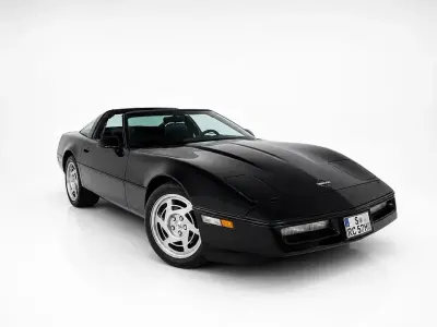 Gebraucht Corvette C4 245 PS (180 kW) 1990 Schwarz Coupé