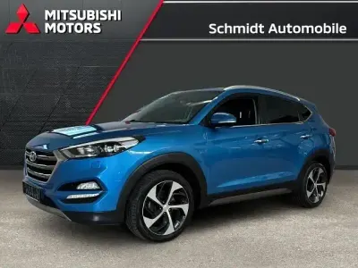 Gebraucht Hyundai Tucson Style 177 PS (130 kW) 2017 Blau SUV
