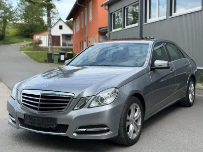 Gebraucht Mercedes E200 Avantgarde 184 PS (135 kW) 2012 Silber Limousine