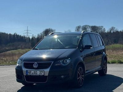 Gebraucht VW Touran Cross Highline 140 PS (102 kW) 2008 Schwarz Van / Kleinbus