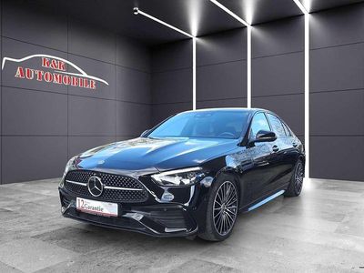Gebraucht Mercedes C220 AMG 200 PS (147 kW) 2023 Schwarz (metallic) Limousine