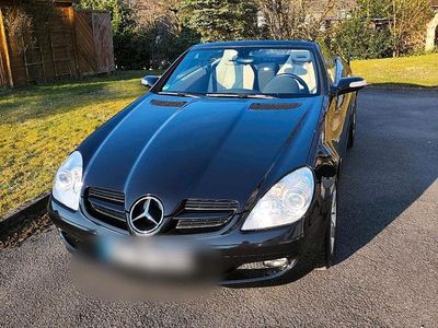 Gebraucht Mercedes SLK200 161 PS (118 kW) 2004 Schwarz Cabrio