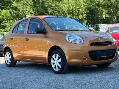 Gebraucht Nissan Micra Visia 80 PS (58 kW) 2011 Orange Kleinwagen