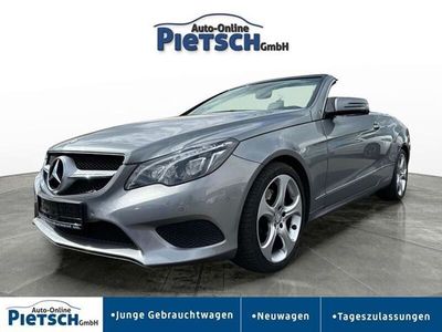 gebraucht Mercedes E220 E-KlasseCabrio SPORT LEDER SHZ LED NAVI TEMP