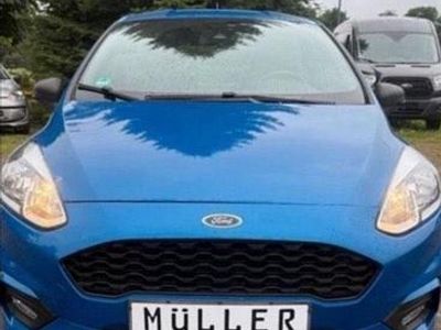 Gebraucht Ford Fiesta ST-Line 101 PS (74 kW) 2019 Blau Kleinwagen