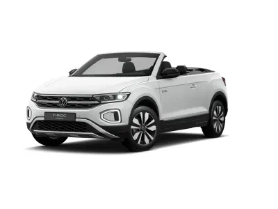 Gebraucht VW T-Roc Cabriolet Goal 150 PS (110 kW) 2025 Weiß Cabrio