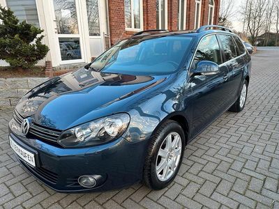 Gebraucht VW Golf VI 105 PS (77 kW) 2010 Blau Kleinwagen