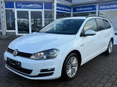 Gebraucht VW Golf VII Cup 110 PS (80 kW) 2014 Weiß Kombi