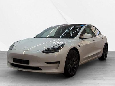 Begagnad Tesla Model 3 Performance 377 kW (513 HK) 2022 Vit Sedan