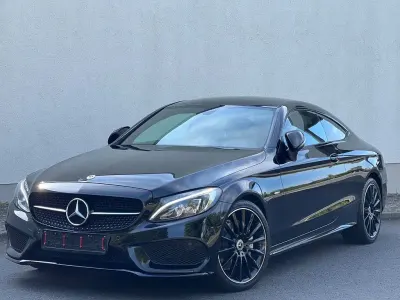 Gebraucht Mercedes C180 AMG 156 PS (114 kW) 2017 Schwarz Coupé