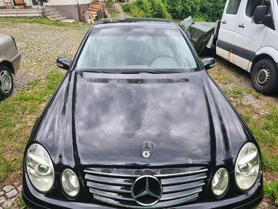 Gebraucht Mercedes E220 2002 Schwarz Limousine