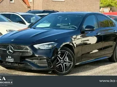 Używany Mercedes C300e AMG line 313 KM (230 kW) 2024 Czarny Sedan/Limuzyna