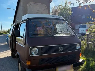 Gebraucht VW T3 70 PS (51 kW) 1986 Braun Van
