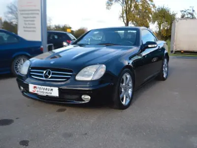 Gebraucht Mercedes SLK200 Edition 163 PS (119 kW) 2002 Schwarz Cabrio