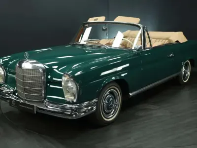 Gebraucht Mercedes 250 SE 150 PS (110 kW) 1966 Grün Cabrio