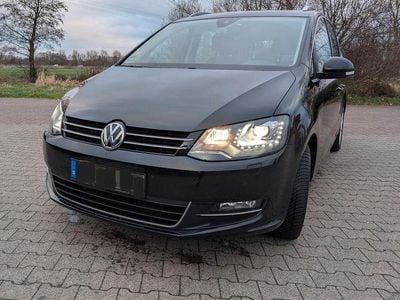 Gebraucht VW Sharan Highline 184 PS (135 kW) 2016 Schwarz Van / Kleinbus