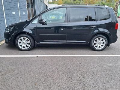 Gebraucht VW Touran Comfortline 140 PS (102 kW) 2011 Schwarz Van / Kleinbus