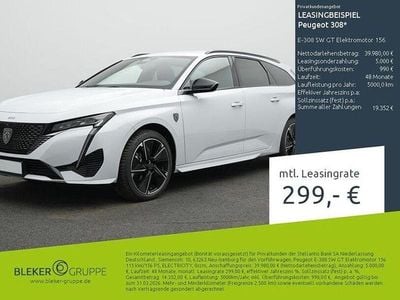 Gebraucht Peugeot e-308 GT 114 kW (156 PS) 2025 Okenitweiß Kleinwagen