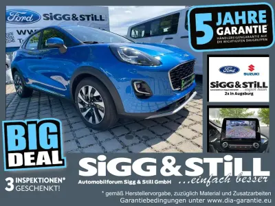 Gebraucht Ford Puma Titanium 125 PS (91 kW) 2022 Dynamicblau metallic SUV