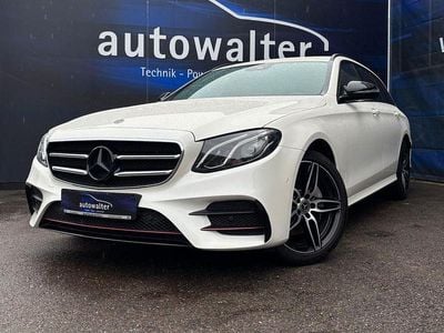 Gebraucht Mercedes E220 AMG line 194 PS (142 kW) 2018 Weiß Kombi