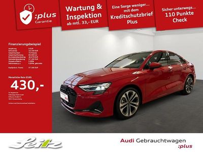 Gebraucht Audi A3 Advanced Plus 150 PS (110 kW) 2024 Progressivrot metallic Limousine