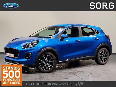 Gebraucht Ford Puma Titanium 125 PS (91 kW) 2024 Blau, desert island blue metallic SUV