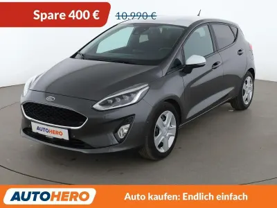 Gebraucht Ford Fiesta Cool & Connect 101 PS (74 kW) 2018 Grau Kleinwagen
