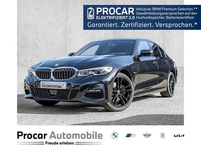 Gebraucht BMW 320e M Sport 204 PS (150 kW) 2021 Schwarz Limousine