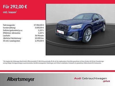 Gebraucht Audi Q2 S-Line 150 PS (110 kW) 2025 Blau SUV