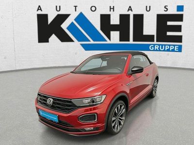 Gebraucht VW T-Roc Cabriolet R-line 150 PS (110 kW) 2021 Rot Cabrio