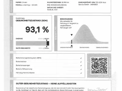 Gebraucht Citroën e-Berlingo Live 100 kW (136 PS) 2022 Grau Van / Kleinbus
