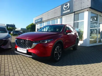 Gebraucht Mazda CX-5 Sports-Line 194 PS (142 kW) 2022 Rot SUV