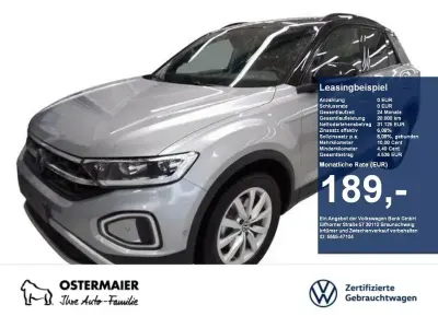 Gebraucht VW T-Roc Style 150 PS (110 kW) 2025 Silber SUV