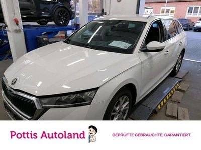 Gebraucht Skoda Octavia Style 116 PS (85 kW) 2023 Weiss Kombi