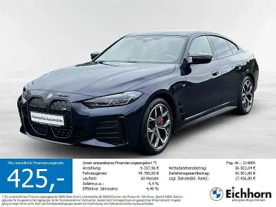 Używany BMW i4 Performance 350 kW (476 KM) 2023 Niebieski Sedan/Limuzyna