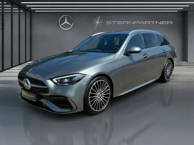 Gebraucht Mercedes C220 AMG 200 PS (147 kW) 2024 Grau Kombi