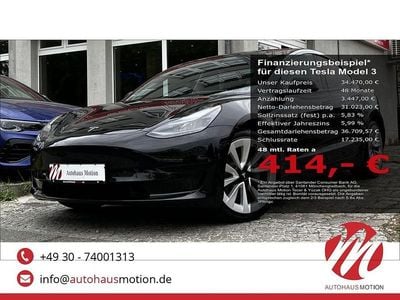 Gebraucht Tesla Model 3 Standard Range 208 kW (283 PS) 2022 Schwarz Limousine