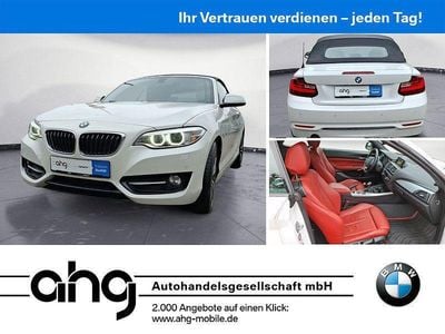Gebraucht BMW 218 Shadowline 136 PS (100 kW) 2017 Weiß Cabrio
