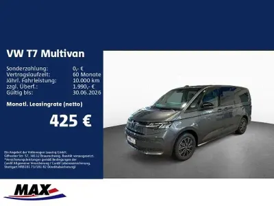 Neu VW Multivan Life 150 PS (110 kW) 2025 Schwarz Van / Kleinbus