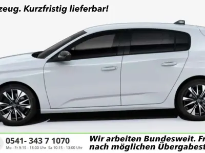 Neu Peugeot 308 Allure 131 PS (96 kW) 2026 Artense grau metallic Limousine