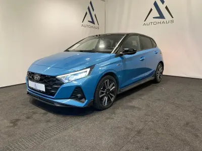 Gebraucht Hyundai i20 N Line 120 PS (88 kW) 2022 Blau Kleinwagen