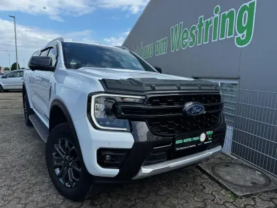 Gebraucht Ford Ranger Wildtrack 205 PS (150 kW) 2024 Weiß Pickup