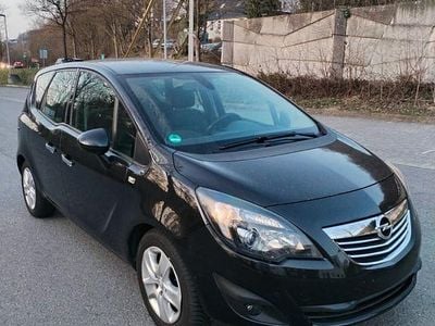 Gebraucht Opel Meriva 120 PS (88 kW) 2012 Schwarz Van / Kleinbus