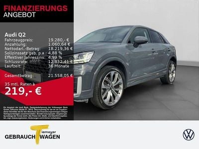 Second-hand Audi Q2 S-Line 150 CP (110 kW) 2020 Gri SUV