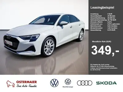 Gebraucht Audi A3 Advanced Plus 150 PS (110 kW) 2024 Gletscherweiß Limousine