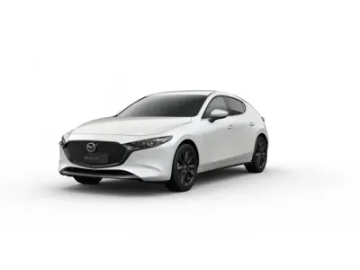 Neu Mazda 3 Exclusive-Line 186 PS (136 kW) 2026 Snowflake white pearl Limousine