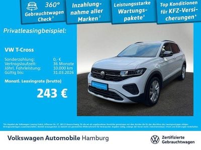 Gebraucht VW T-Cross Goal 116 PS (85 kW) 2025 Weiß SUV