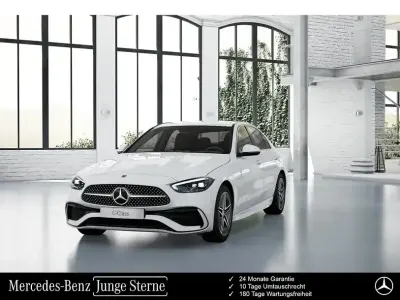 Gebraucht Mercedes C220 AMG 200 PS (147 kW) 2025 Weiß Limousine