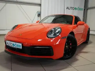 Brugt Porsche 911 Targa 4S 450 HK (330 kW) 2021 Orange Cabriolet